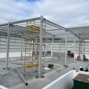 estructura metálica para nave industrial