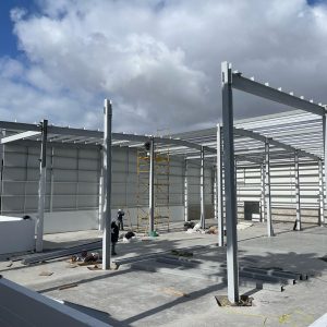 estructura metálica para nave industrial