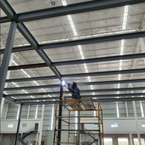 estructura metálica para mezanine.