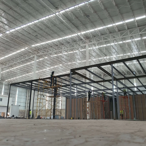 Estructura metálica para mezzanine