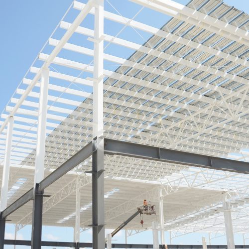 ESTRUCTURAS METALICAS PARA MANEJADORAS, MEZZANINE, DISEÑO Y FABRICACION.